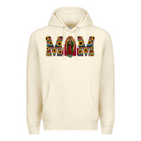 Sandshell mom lady of guadalupe  serape sunflower Premium Hoodie - Jasminsmagicworld