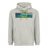 Moon Dust fishing dad  libbey glass Heavyweight Hoodie - HRA Design Shop