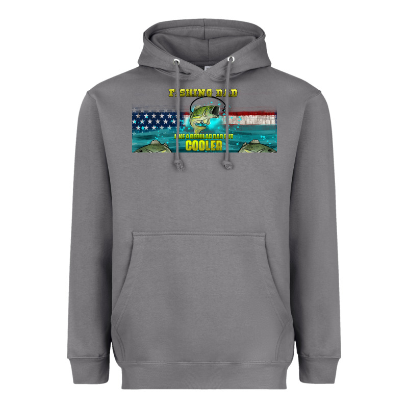 Fishing Dad  Libbey Glass Heavyweight Hoodie by HRA Design Shop | Teevron