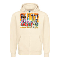 Sandshell salty vibes Zipper Hoodie - texasbilliewilder