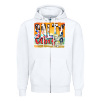 White salty vibes Zipper Hoodie - texasbilliewilder
