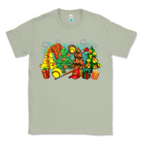 Matcha christmas trees with softball Classic Tee - Zillion Design Studio