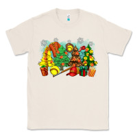 Natural christmas trees with softball Classic Tee - Zillion Design Studio