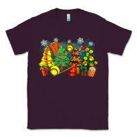 Plum christmas trees with softball Classic Tee - Zillion Design Studio