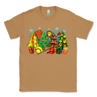 Toasted Coconut christmas trees with softball Classic Tee - Zillion Design Studio