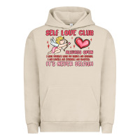Pigment French Oak self love club Urban Hoodie - MaliasSmallBusiness