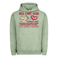 Pigment Oil Green self love club Urban Hoodie - MaliasSmallBusiness