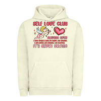 Pigment Pistachio self love club Urban Hoodie - MaliasSmallBusiness