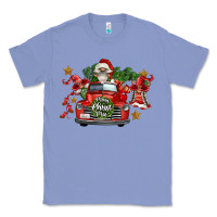 Colony Blue merry christmas truck gnomies Classic Tee - FaDigitalArtStudio