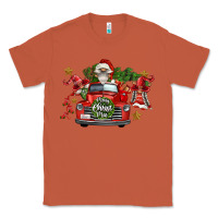 Copper merry christmas truck gnomies Classic Tee - FaDigitalArtStudio