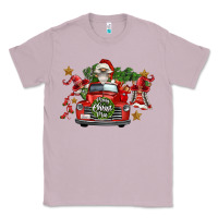 Lilac merry christmas truck gnomies Classic Tee - FaDigitalArtStudio