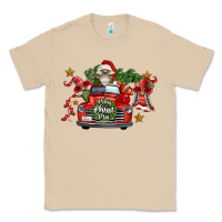 Mushroom merry christmas truck gnomies Classic Tee - FaDigitalArtStudio