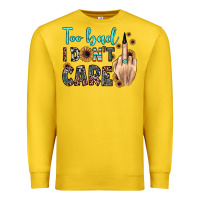 Lemon too bad i don't care Premium Sweatshirt - JahusDesignShop