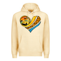 Pina Colada school bus heart Premium Hoodie - Jasminsmagicworld