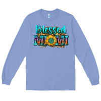 Colony Blue blessed mimi Long Sleeve Tee - Zillion Design Studio
