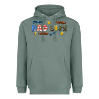 Sage dad life  libbey glass Heavyweight Hoodie - HRA Design Shop