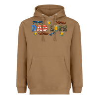 Toasted Coconut dad life  libbey glass Heavyweight Hoodie - HRA Design Shop