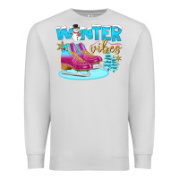 Dove Grey winter vibes Premium Sweatshirt - BundleAndBundleShop