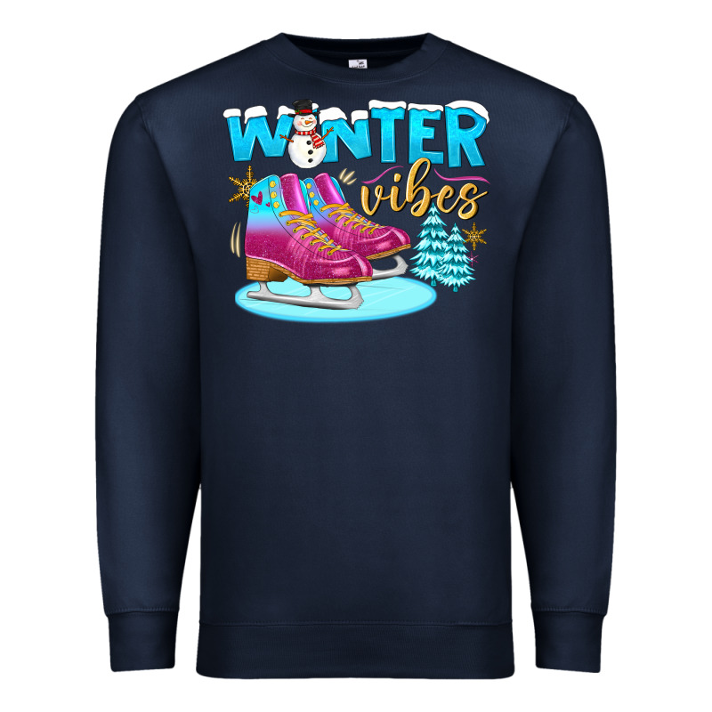 Winter Vibes Premium Sweatshirt by BundleAndBundleShop | Teevron
