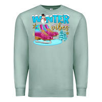 Seafoam winter vibes Premium Sweatshirt - BundleAndBundleShop