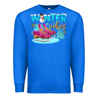 True Royal winter vibes Premium Sweatshirt - BundleAndBundleShop
