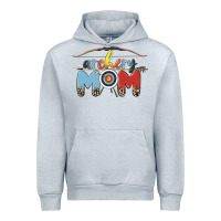 Heather Grey archery mom Urban Hoodie - MaliasSmallBusiness