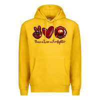 Lemon Peace Love Firefighter Premium Hoodie - RanaPortraitStore