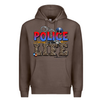 Coffee police life Premium Hoodie - AdoDesignShop