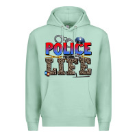 Seafoam police life Premium Hoodie - AdoDesignShop