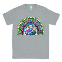 Heather Grey easter rainbow Classic Tee - RanaPortraitStore