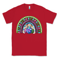 Red easter rainbow Classic Tee - RanaPortraitStore