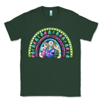Sports Green easter rainbow Classic Tee - RanaPortraitStore