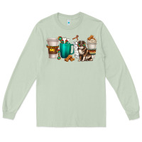 Matcha australian shepherd dog coffee cups Long Sleeve Tee - texasbilliewilder