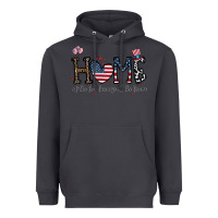 Smoke home of the free beacuse of the brave Heavyweight Hoodie - CowhideDigitalArt
