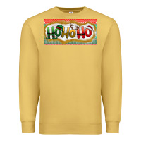 Antique Gold ho ho ho Premium Sweatshirt - BundleAndBundleShop