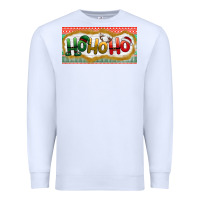 White ho ho ho Premium Sweatshirt - BundleAndBundleShop