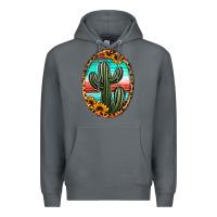 Rock serape and sunflower cactus Premium Hoodie - Jasminsmagicworld