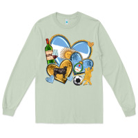 Matcha argentina  hearts Long Sleeve Tee - texasbilliewilder