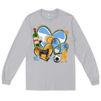 Moon Dust argentina  hearts Long Sleeve Tee - texasbilliewilder