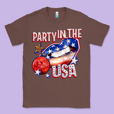 Classic Tee party in the usa billie wilder