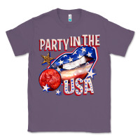 Lavender party in the usa billie wilder Classic Tee - texasbilliewilder