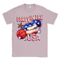 Lilac party in the usa billie wilder Classic Tee - texasbilliewilder