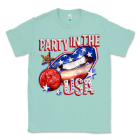 Seafoam party in the usa billie wilder Classic Tee - texasbilliewilder