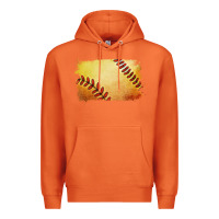 Carrot softball brushstroke Premium Hoodie - Jasminsmagicworld
