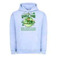 Pigment Grape Ice lucky world tour st. patricks day Urban Hoodie - MaliasSmallBusiness
