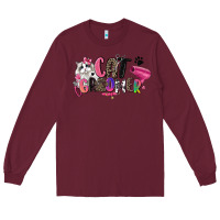 Burgundy cat groomer Long Sleeve Tee - Zillion Design Studio