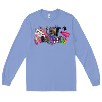 Colony Blue cat groomer Long Sleeve Tee - Zillion Design Studio