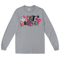 Heather Grey cat groomer Long Sleeve Tee - Zillion Design Studio