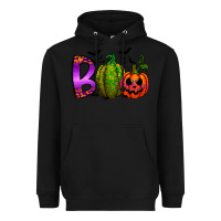 Black boo halloween Heavyweight Hoodie - RacoonDesign