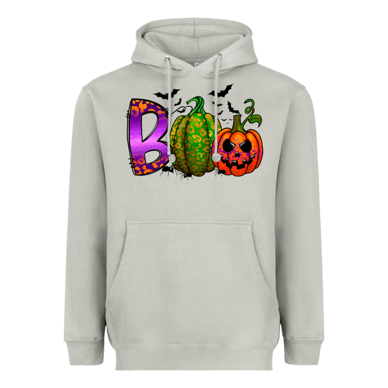 Boo Halloween Heavyweight Hoodie by RacoonDesign | Teevron